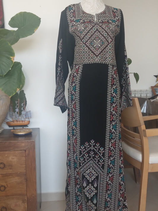 Embroidery dress Thoub