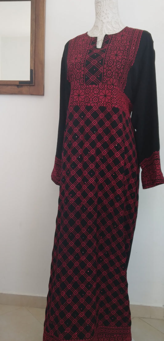 Embroidery dress Thoub