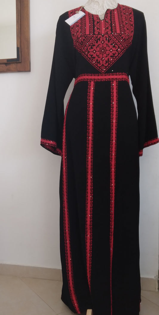 Embroidery dress Thoub